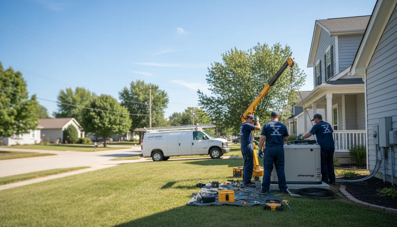Generator Installation in Saint Francisville, LA near me